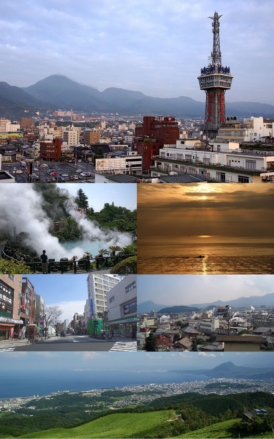 別府 溫泉風貌