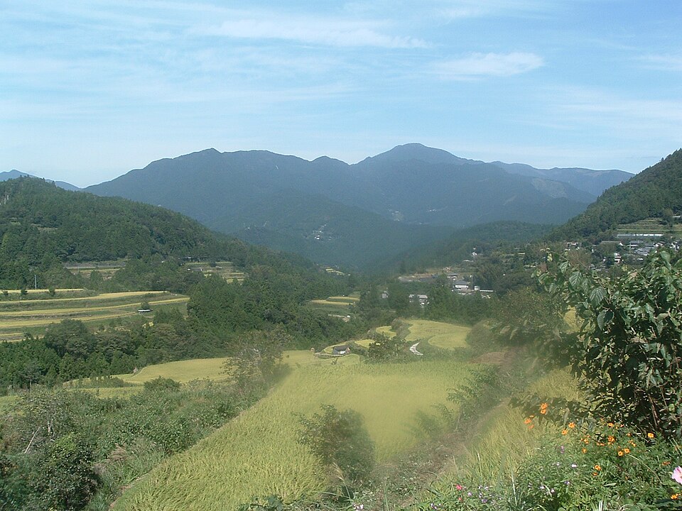 白髪山　山景