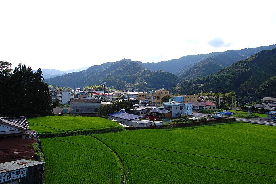 本山町　山村風景