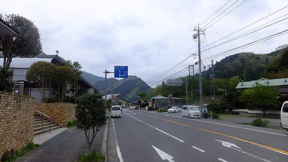 西粟倉　影石聚落